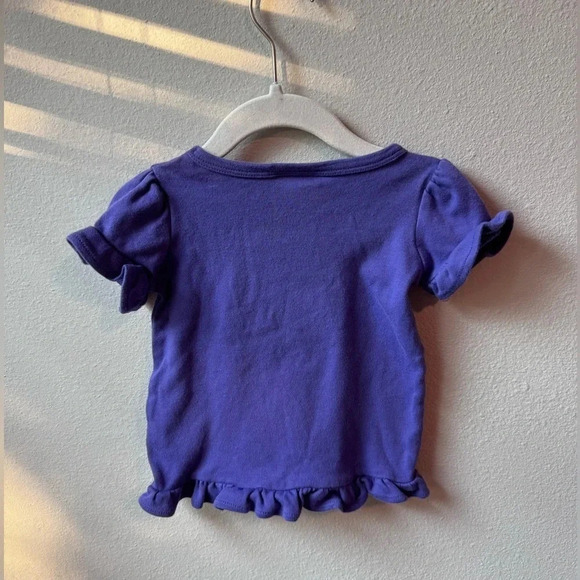Toddler LSU top - purple and yellow, 18 months - Picture 4 of 4